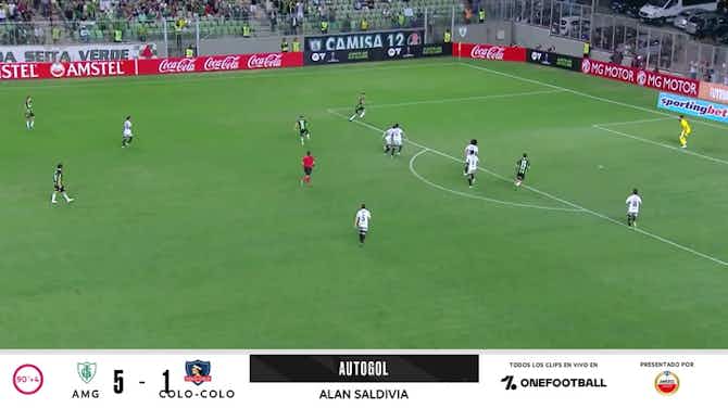 Imagen de vista previa para América Mineiro - Colo-Colo 5 - 1 | AUTOGOL - Alan Saldivia