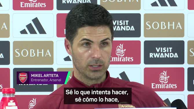 Vorschaubild für El respaldo de Arteta a Ten Hag: "Ojalá le den tiempo porque es un excelente entrenador"