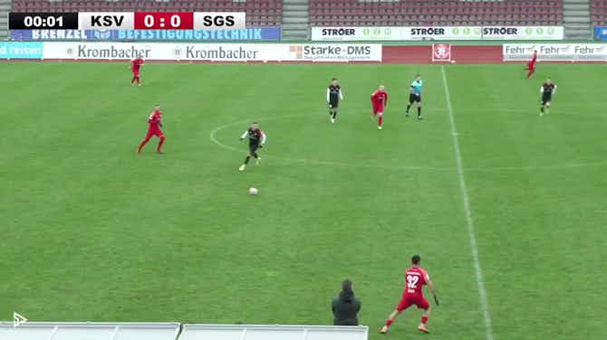 Vorschaubild für Kassel siegt deutlich! | KSV Hessen Kassel vs. Sonnenhof Großaspach | Regionalliga Südwest