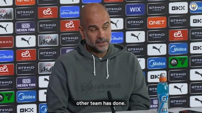 Preview image for Guardiola on Tottenham Stadium hoodoo: 'It's time to do it'