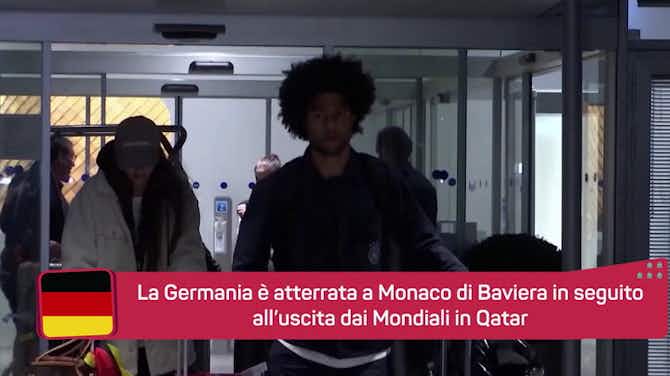 Anteprima immagine per La Germania atterra a Monaco, accoglienza umiliante per la squadra