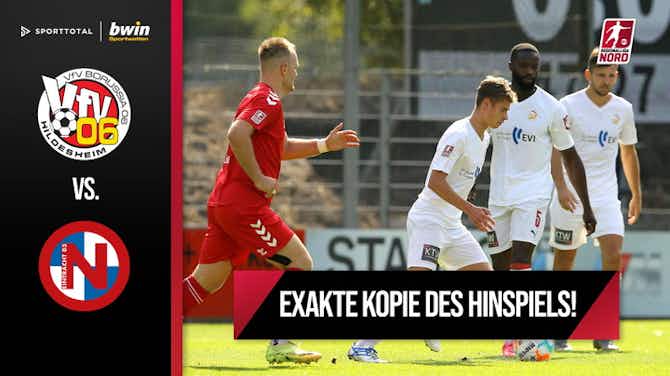 Vorschaubild für Frühe Führung vergeben! | VfV Borussia 06 Hildesheim - Eintracht Norderstedt | Regionalliga Nord