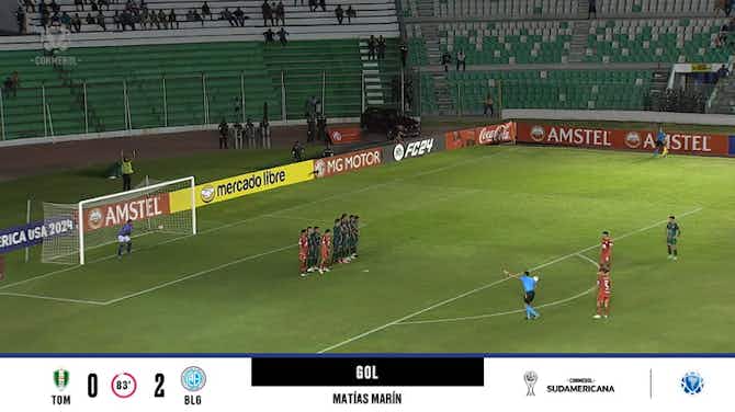 Imagem de visualização para Real Tomayapo - Belgrano 0 - 2 | GOL - Matías Marín