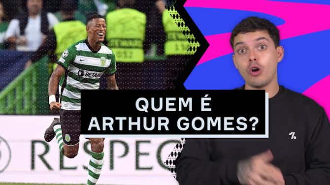 Imagem de visualização para Colecionando elogios: saiba mais sobre Arthur, brasileiro do Sporting que fez golaço na UCL