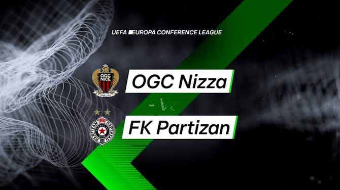 Vorschaubild für UEFA Conference League: OGC Nizza 2-1 FK Partizan