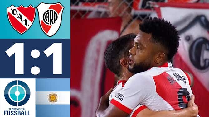 Vorschaubild für  Tévez gegen  Demichelis! River nur mit Unentschieden im Spitzenspiel | CA Independiente - River Plate 