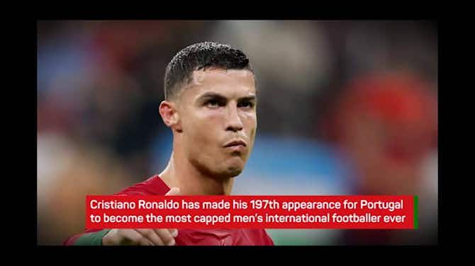 Pratinjau gambar untuk Breaking News - Ronaldo wins record-breaking 197th Portugal cap
