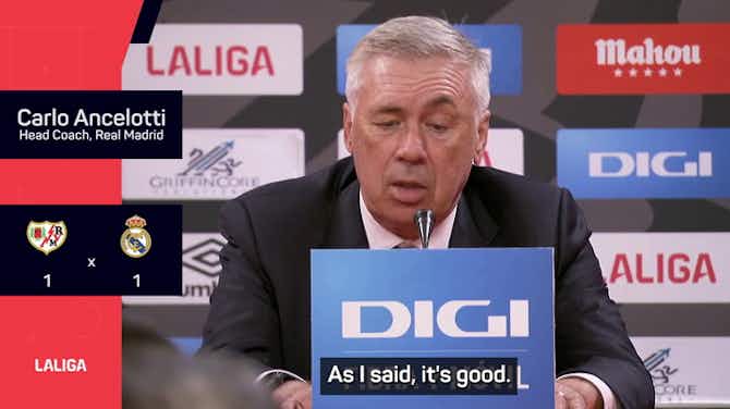 Anteprima immagine per Draws will help Real Madrid win the league - Ancelotti