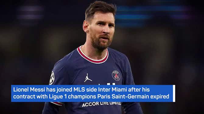 Pratinjau gambar untuk Breaking News - Messi joins Inter Miami
