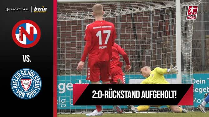 Vorschaubild für Enger Abstiegskampf holt Kiel ein! | FC Eintracht Norderstedt - Holstein Kiel II | Regionalliga Nord