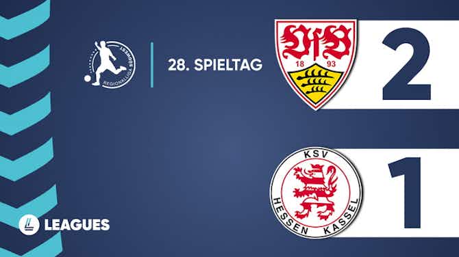 Vorschaubild für Regionalliga Südwest - VfB Stuttgart II 2:1 Hessen Kassel