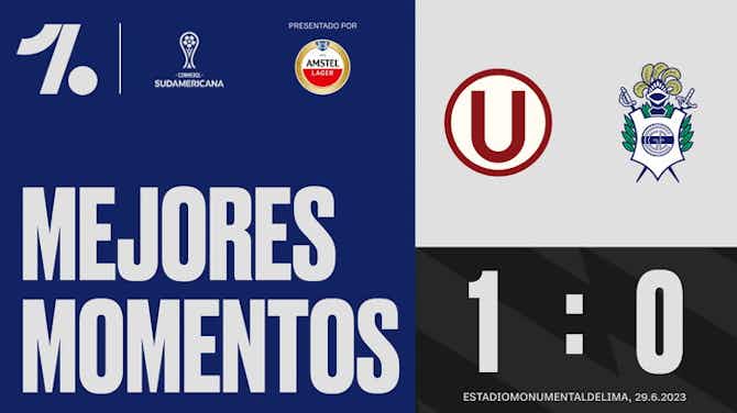 Imagen de vista previa para Mejores momentos: Universitario - Gimnasia La Plata (CONMEBOL Sudamericana)