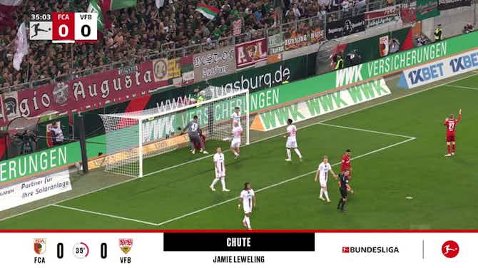 Anteprima immagine per Augsburg - Stuttgart 0 - 0 | BOLA NA TRAVE- Jamie Leweling