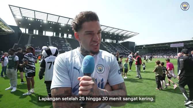 Image d'aperçu pour Ederson Puji Kepercayaan Diri City Usai Menang Clean-sheet di Fulham