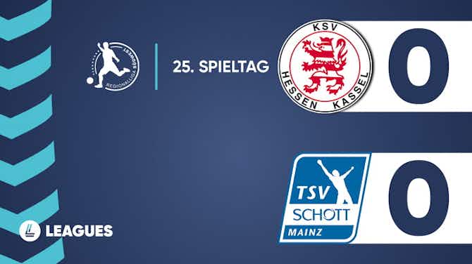Vorschaubild für Regionalliga Südwest - Hessen Kassel 0:0 Schott Mainz