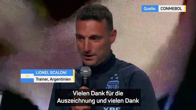 Vorschaubild für Nach WM-Triumph: Scaloni Trainer des Jahres