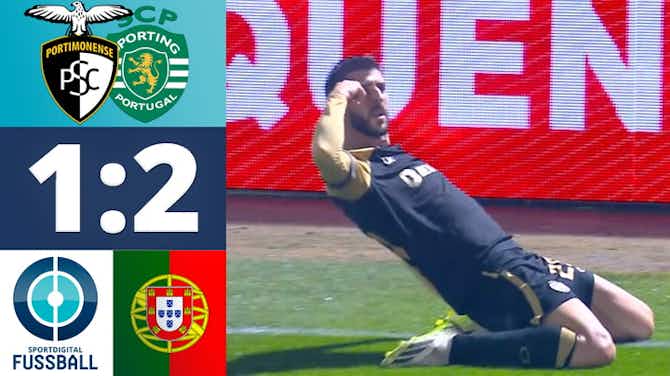 Vorschaubild für Hackentor rettet die 3 Punkte: Lissabon an der Tabellenspitze! | Portimonense SC - Sporting Lissabon