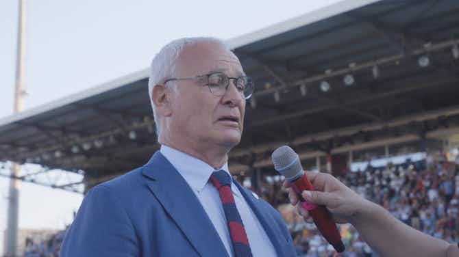 Imagen de vista previa para Un emocionado Ranieri protagoniza la fiesta del ascenso del Cagliari a Serie A