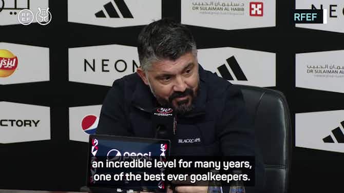 Preview image for Gattuso hails Courtois as 'one of the best goalkeepers ever'