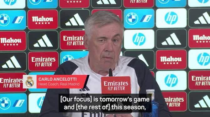 Anteprima immagine per 'People can talk' - Ancelotti unmoved by Mbappe rumours