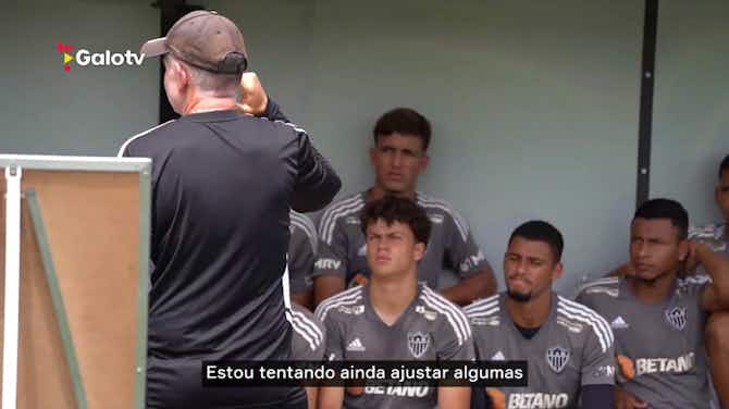 Imagem de visualização para Treinador do Sub-20 do Galo, Guilherme Dalla Déa fala da preparação para a Copa São Paulo