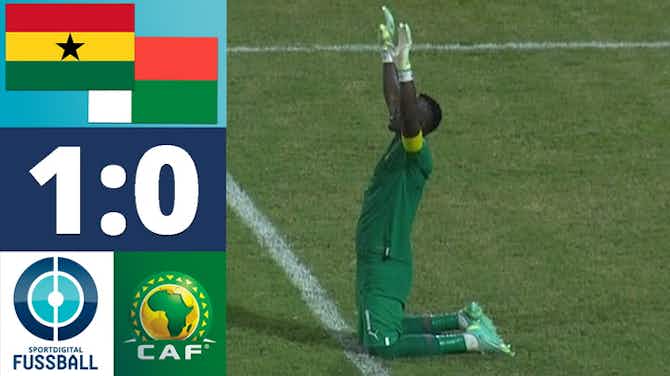 Vorschaubild für Iñaki Williams in letzter Sekunde! Ghana rettert sich zum Auftaktsieg | Ghana - Madagaskar