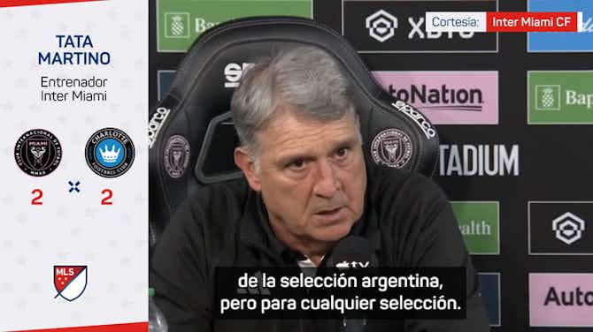 Imagen de vista previa para Martino: "Tengo la sensación de que cada partido de Messi con Argentina es casi una despedida"
