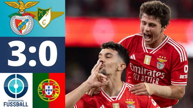 Vorschaubild für Benfica Lissabon erkämpft sich hochverdient drei Punkte! | Benfica Lissabon - Moreirense FC