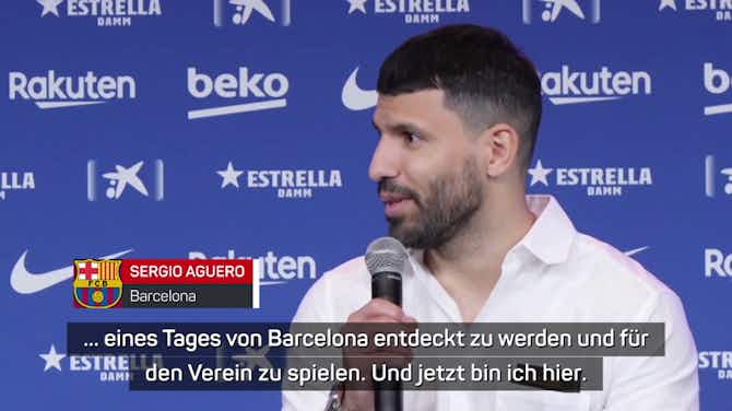 Vorschaubild für Aguero: "Denke, dass Messi bei Barca bleibt"