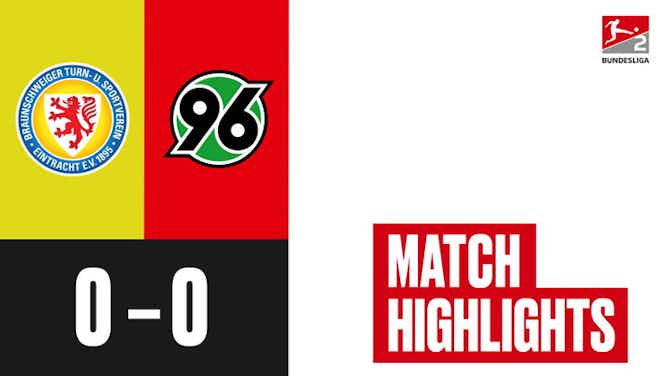 Imagem de visualização para Highlights_Eintracht Braunschweig vs. Hannover 96_Matchday 29_ACT