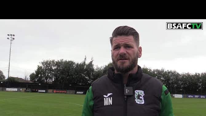 Preview image for INTERVIEW | Michael Nelson frustrated after Farsley draw