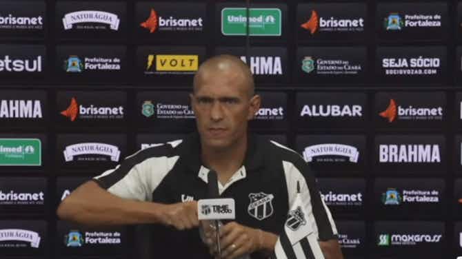 Imagem de visualização para Juca Antonello fala sobre sua última partida como técnico interino do Ceará: ”Saio do comando bastante orgulhoso”