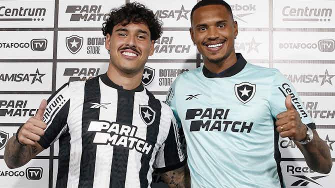Imagem de visualização para Motivados, Lucas Halter e John se apresentam à torcida do Botafogo
