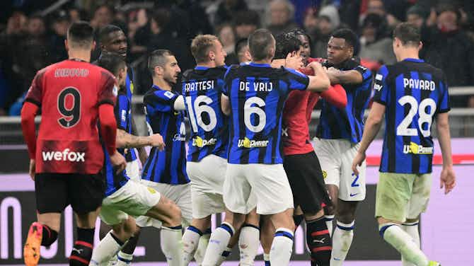 Imagen de vista previa para 🚨OFICIAL: tres descalificados tras la pelea final en el Milan-Inter