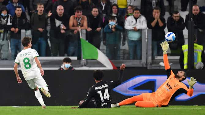 Imagem de visualização para Nos acréscimos, Sassuolo arranca primeira vitória da história sobre a Juventus em Turim
