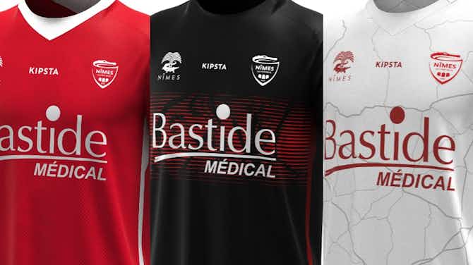 Imagem de visualização para Camisas do Nîmes Olympique 2022-2023 são apresentadas pela Kipsta