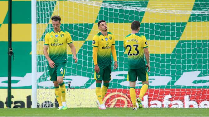 Preview image for Norwich City 0-2 Burnley: Misery for nine-man Canaries