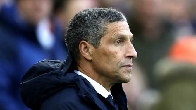 Preview image for Brighton cannot afford to rest, says Hughton