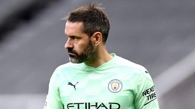 Preview image for Man City keeper Carson challenged Vrsaljko to 'fight outside'