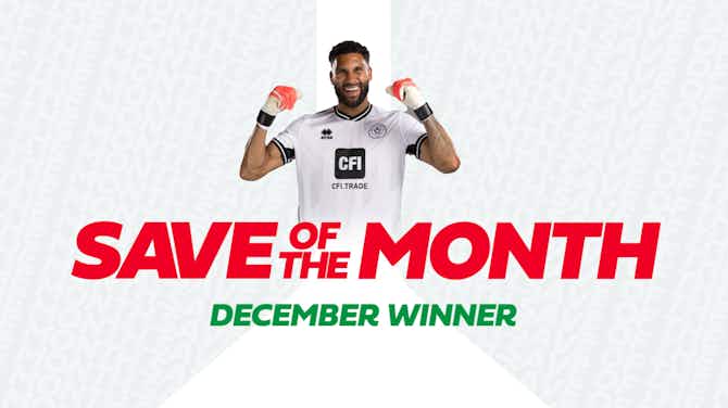 Preview image for Wes Foderingham wins Castrol Save of the Month: December 2023