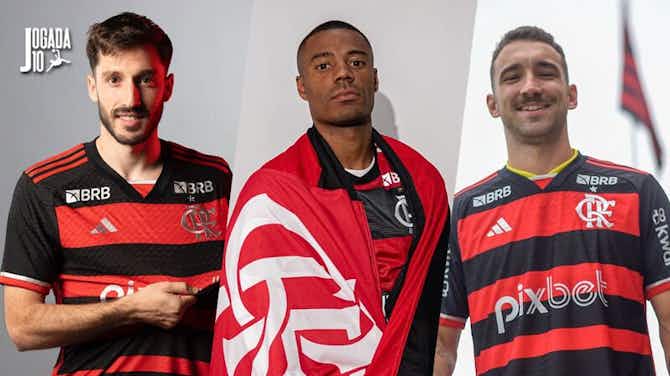 Imagem de visualização para Flamengo gasta R$ 158,1 milhões em contratações na primeira janela de 2024