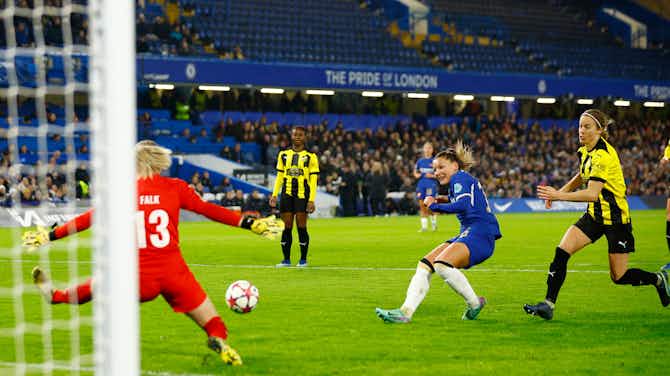 Preview image for Rytting Kaneryd and Kerr denied as Häcken hold on for point at Chelsea