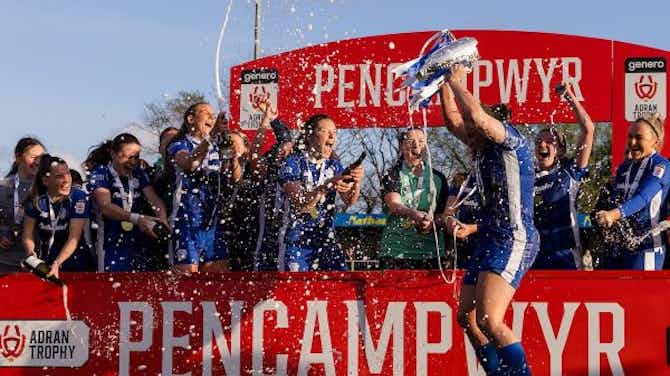 Preview image for Cardiff City Women win Genero Adran Trophy with second-half show