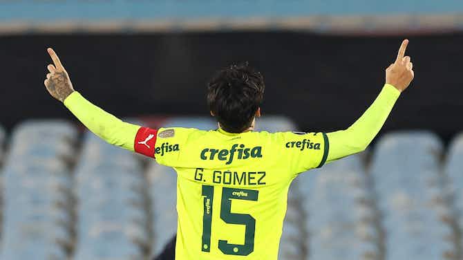 Imagem de visualização para Após marcar em goleada, Gómez fica a um gol de se tornar o maior zagueiro-artilheiro do Palmeiras