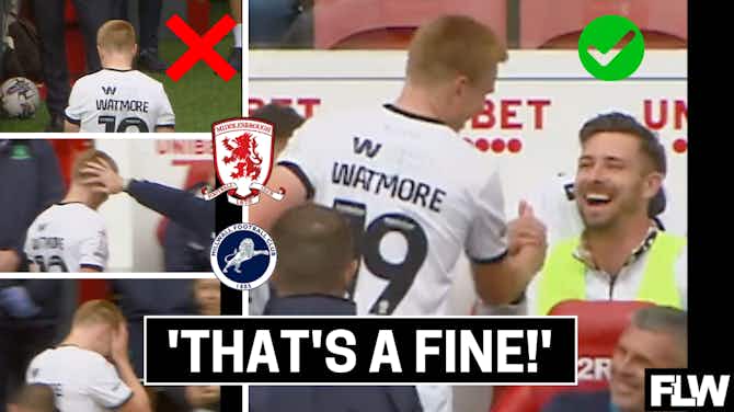 Preview image for Amusing Millwall footage of Duncan Watmore emerges after Middlesbrough clash