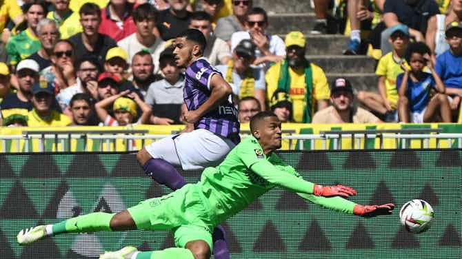 Preview image for Nantes goalkeeper Alban Lafont to return against Rennes