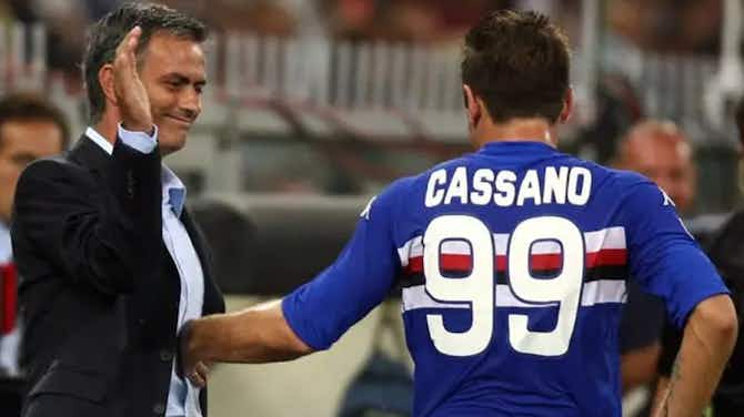 Imagen de vista previa para Cassano: «A Mourinho le importa una mierda el fútbol y no trabaja»