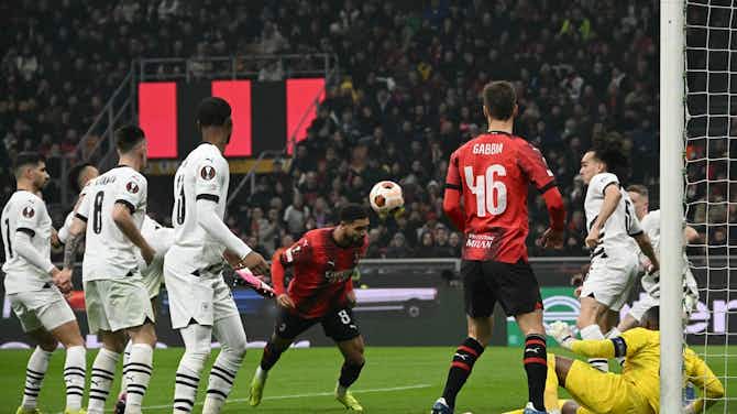 Imagen de vista previa para Milan goleó al Rennes y sueña con los octavos de final del Europa League