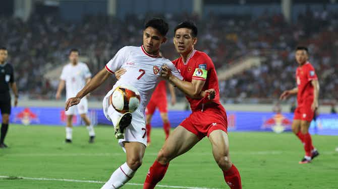 Imagen de vista previa para ¡En Hanoi Indonesia goleó a Vietnam y clasificó a Copa Asia 2027!