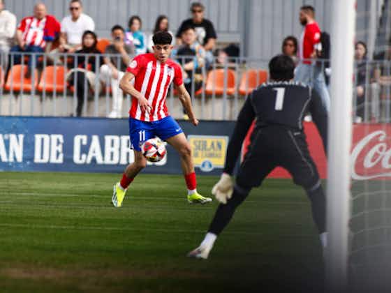 Imagen del artículo:Atlético B 2-0 Real Madrid Castilla: El Atlético B vence en el derbi y se aleja del descenso